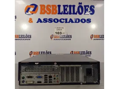 LOTE 103 - 01 CPU ITAUTEC INFOWAY SM 3330, PROCESSADOR PHENON X2, HD 500GB, MEMÓRIA 2GB DDR3. (NO ESTADO, LEILÃO NÃO TEM GARANTIA E NEM DEVOLUÇÃO, SUJEITO A POSSÍVEIS AVARIAS VISÍVEIS/OCULTAS E/OU AUSÊNCIA DE COMPONENTES).