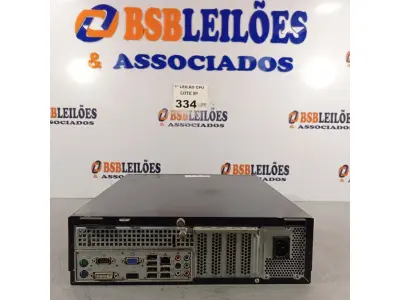 LOTE 334 - 01 CPU ITAUTEC INFOWAY SM 3330, PROCESSADOR PHENON X2, HD 500GB E MEMÓRIA 2GB DDR3. (NO ESTADO, LEILÃO NÃO TEM GARANTIA E NEM DEVOLUÇÃO, SUJEITO A POSSÍVEIS AVARIAS VISÍVEIS/OCULTAS E/OU AUSÊNCIA DE COMPONENTES).