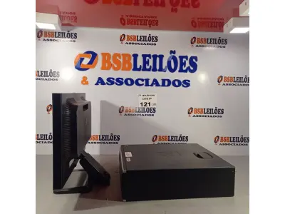 LOTE 121 - 01 CPU HP COMPAQ 6005, PROCESSADOR PHENON X2, 250 GB HD, SEM MEMÓRIA E 01 MONITOR MARCA HP MODELO LE 1851W. (NO ESTADO, LEILÃO NÃO TEM GARANTIA E NEM DEVOLUÇÃO, SUJEITO A POSSÍVEIS AVARIAS VISÍVEIS/OCULTAS E/OU AUSÊNCIA DE COMPONENTES).