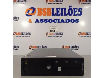 LOTE 084 - 01 CPU ITAUTEC INFOWAY SM 3330, PROCESSADOR PHENON X2, HD 500GB, MEMÓRIA 2GB DDR3. (NO ESTADO, LEILÃO NÃO TEM GARANTIA E NEM DEVOLUÇÃO, SUJEITO A POSSÍVEIS AVARIAS VISÍVEIS/OCULTAS E/OU AUSÊNCIA DE COMPONENTES).