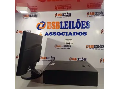 LOTE 108 - 01 CPU COMPAQ 6005, PROCESSADOR PHENON X2, 1TB HD, SEM MEMÓRIA E 01 MONITOR MARCA HP MODELO W2043S-PF. (NO ESTADO, LEILÃO NÃO TEM GARANTIA E NEM DEVOLUÇÃO, SUJEITO A POSSÍVEIS AVARIAS VISÍVEIS/OCULTAS E/OU AUSÊNCIA DE COMPONENTES).