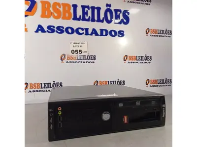 LOTE 055 - 01 CPU ITAUTEC INFOWAY SM 3330, PROCESSADOR PHENON X2, HD 500GB, MEMÓRIA 2GB DDR3. (NO ESTADO, LEILÃO NÃO TEM GARANTIA E NEM DEVOLUÇÃO, SUJEITO A POSSÍVEIS AVARIAS VISÍVEIS/OCULTAS E/OU AUSÊNCIA DE COMPONENTES).