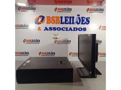 LOTE 134 - 01 CPU HP COMPAQ 6005, PROCESSADOR PHENON X2, HD 250GB, MEMORIA 2GB E 01 MONITOR HP MODELO LE 1851W. (NO ESTADO, LEILÃO NÃO TEM GARANTIA E NEM DEVOLUÇÃO, SUJEITO A POSSÍVEIS AVARIAS VISÍVEIS/OCULTAS E/OU AUSÊNCIA DE COMPONENTES).