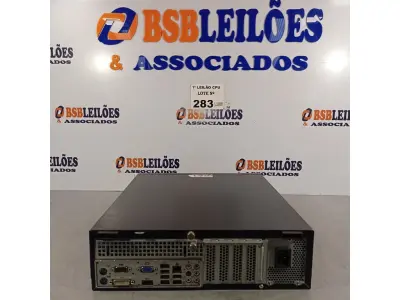 LOTE 283 - 01 CPU ITAUTEC INFOWAY SM 3330, PROCESSADOR PHENON X2, HD 500GB E MEMÓRIA 2GB DDR3. (NO ESTADO, LEILÃO NÃO TEM GARANTIA E NEM DEVOLUÇÃO, SUJEITO A POSSÍVEIS AVARIAS VISÍVEIS/OCULTAS E/OU AUSÊNCIA DE COMPONENTES).