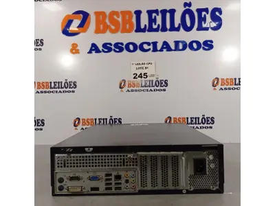 LOTE 245 - 01 CPU ITAUTEC INFOWAY SM 3330, PROCESSADOR PHENON X2, HD 500GB E MEMÓRIA 2GB DDR3. (NO ESTADO, LEILÃO NÃO TEM GARANTIA E NEM DEVOLUÇÃO, SUJEITO A POSSÍVEIS AVARIAS VISÍVEIS/OCULTAS E/OU AUSÊNCIA DE COMPONENTES).