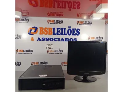 LOTE 166 - 01 CPU HP COMPAQ 6005, PROCESSADOR PHENON X2, HD 250GB, MEMORIA 2GB E 01 MONITOR SAMSUNG MODELO 732N PLUS. (NO ESTADO, LEILÃO NÃO TEM GARANTIA E NEM DEVOLUÇÃO, SUJEITO A POSSÍVEIS AVARIAS VISÍVEIS/OCULTAS E/OU AUSÊNCIA DE COMPONENTES).