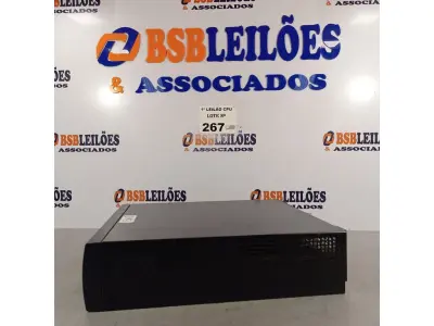 LOTE 267 - 01 CPU ITAUTEC INFOWAY SM 3330, PROCESSADOR PHENON X2, HD 500GB E MEMÓRIA 2GB DDR3. (NO ESTADO, LEILÃO NÃO TEM GARANTIA E NEM DEVOLUÇÃO, SUJEITO A POSSÍVEIS AVARIAS VISÍVEIS/OCULTAS E/OU AUSÊNCIA DE COMPONENTES).