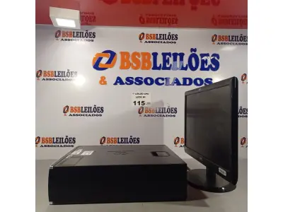 LOTE 115 - 01 CPU HP COMPAQ 6005, PROCESSADOR PHENON X2, 250 GB HD, SEM MEMÓRIA E 01 MONITOR MARCA AOC MODELO E950S WDA. (NO ESTADO, LEILÃO NÃO TEM GARANTIA E NEM DEVOLUÇÃO, SUJEITO A POSSÍVEIS AVARIAS VISÍVEIS/OCULTAS E/OU AUSÊNCIA DE COMPONENTES).
