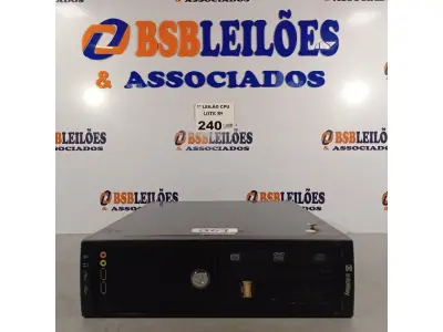 LOTE 240 - 01 CPU ITAUTEC INFOWAY SM 3330, PROCESSADOR PHENON X2, HD 500GB E MEMÓRIA 2GB DDR3. (NO ESTADO, LEILÃO NÃO TEM GARANTIA E NEM DEVOLUÇÃO, SUJEITO A POSSÍVEIS AVARIAS VISÍVEIS/OCULTAS E/OU AUSÊNCIA DE COMPONENTES).