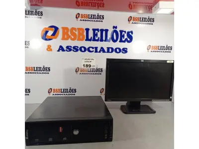 LOTE 189 - 01 CPU ITAUTEC INFOWAY SM 3330, PROCESSADOR PHENON X2, HD 500GB, MEMÓRIA 2GB DDR3 E 01 MONITOR HP MODELO LE 1851W. (NO ESTADO, LEILÃO NÃO TEM GARANTIA E NEM DEVOLUÇÃO, SUJEITO A POSSÍVEIS AVARIAS VISÍVEIS/OCULTAS E/OU AUSÊNCIA DE COMPONENTES).