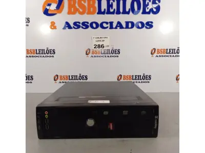 LOTE 286 - 01 CPU ITAUTEC INFOWAY SM 3330, PROCESSADOR PHENON X2, HD 500GB E MEMÓRIA 2GB DDR3. (NO ESTADO, LEILÃO NÃO TEM GARANTIA E NEM DEVOLUÇÃO, SUJEITO A POSSÍVEIS AVARIAS VISÍVEIS/OCULTAS E/OU AUSÊNCIA DE COMPONENTES).