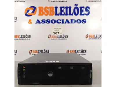 LOTE 307 - 01 CPU ITAUTEC INFOWAY SM 3330, PROCESSADOR PHENON X2, HD 500GB E MEMÓRIA 2GB DDR3. (NO ESTADO, LEILÃO NÃO TEM GARANTIA E NEM DEVOLUÇÃO, SUJEITO A POSSÍVEIS AVARIAS VISÍVEIS/OCULTAS E/OU AUSÊNCIA DE COMPONENTES).