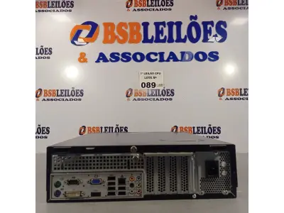LOTE 089 - 01 CPU ITAUTEC INFOWAY SM 3330, PROCESSADOR PHENON X2, HD 500GB, MEMÓRIA 2GB DDR3. (NO ESTADO, LEILÃO NÃO TEM GARANTIA E NEM DEVOLUÇÃO, SUJEITO A POSSÍVEIS AVARIAS VISÍVEIS/OCULTAS E/OU AUSÊNCIA DE COMPONENTES).