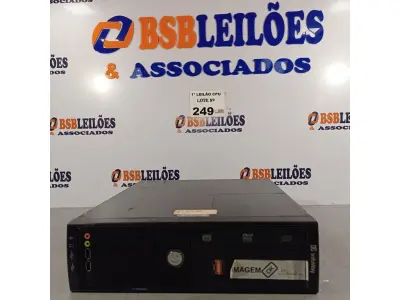 LOTE 249 - 01 CPU ITAUTEC INFOWAY SM 3330, PROCESSADOR PHENON X2, HD 500GB E MEMÓRIA 2GB DDR3. (NO ESTADO, LEILÃO NÃO TEM GARANTIA E NEM DEVOLUÇÃO, SUJEITO A POSSÍVEIS AVARIAS VISÍVEIS/OCULTAS E/OU AUSÊNCIA DE COMPONENTES).