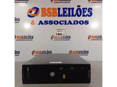 LOTE 184 - 01 CPU ITAUTEC INFOWAY SM 3330, PROCESSADOR PHENON X2, HD 500GB, MEMÓRIA 2GB DDR3. (NO ESTADO, LEILÃO NÃO TEM GARANTIA E NEM DEVOLUÇÃO, SUJEITO A POSSÍVEIS AVARIAS VISÍVEIS/OCULTAS E/OU AUSÊNCIA DE COMPONENTES).