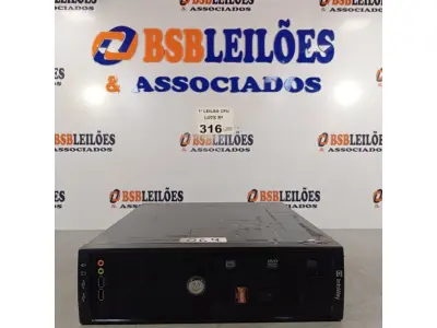 LOTE 316 - 01 CPU ITAUTEC INFOWAY SM 3330, PROCESSADOR PHENON X2, HD 500GB E MEMÓRIA 2GB DDR3. (NO ESTADO, LEILÃO NÃO TEM GARANTIA E NEM DEVOLUÇÃO, SUJEITO A POSSÍVEIS AVARIAS VISÍVEIS/OCULTAS E/OU AUSÊNCIA DE COMPONENTES).
