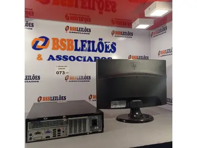 LOTE 073 - 01 CPU ITAUTEC INFOWAY SM 3330, PROCESSADOR PHENON X2, HD 500GB, MEMÓRIA 2GB DDR3 E 01 MONITOR HP MODELO W2043S-PF. (NO ESTADO, LEILÃO NÃO TEM GARANTIA E NEM DEVOLUÇÃO, SUJEITO A POSSÍVEIS AVARIAS VISÍVEIS/OCULTAS E/OU AUSÊNCIA DE COMPONENTES).