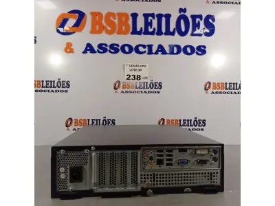 LOTE 238 - 01 CPU ITAUTEC INFOWAY SM 3330, PROCESSADOR PHENON X2, HD 500GB E MEMÓRIA 2GB DDR3. (NO ESTADO, LEILÃO NÃO TEM GARANTIA E NEM DEVOLUÇÃO, SUJEITO A POSSÍVEIS AVARIAS VISÍVEIS/OCULTAS E/OU AUSÊNCIA DE COMPONENTES).