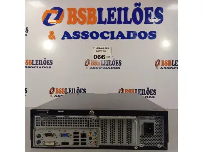LOTE 066 - 01 CPU ITAUTEC INFOWAY SM 3330, PROCESSADOR PHENON X2, HD 500GB, MEMÓRIA 2GB DDR3. (NO ESTADO, LEILÃO NÃO TEM GARANTIA E NEM DEVOLUÇÃO, SUJEITO A POSSÍVEIS AVARIAS VISÍVEIS/OCULTAS E/OU AUSÊNCIA DE COMPONENTES).