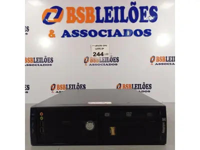 LOTE 244 - 01 CPU ITAUTEC INFOWAY SM 3330, PROCESSADOR PHENON X2, HD 500GB E MEMÓRIA 2GB DDR3. (NO ESTADO, LEILÃO NÃO TEM GARANTIA E NEM DEVOLUÇÃO, SUJEITO A POSSÍVEIS AVARIAS VISÍVEIS/OCULTAS E/OU AUSÊNCIA DE COMPONENTES).