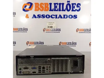 LOTE 338 - 01 CPU ITAUTEC INFOWAY SM 3330, PROCESSADOR PHENON X2, HD 500GB E MEMÓRIA 2GB DDR3. (NO ESTADO, LEILÃO NÃO TEM GARANTIA E NEM DEVOLUÇÃO, SUJEITO A POSSÍVEIS AVARIAS VISÍVEIS/OCULTAS E/OU AUSÊNCIA DE COMPONENTES).
