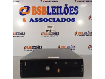 LOTE 046 - 01 CPU ITAUTEC INFOWAY SM 3330, PROCESSADOR PHENON X2, HD 500GB, MEMÓRIA 2GB DDR3. (NO ESTADO, LEILÃO NÃO TEM GARANTIA E NEM DEVOLUÇÃO, SUJEITO A POSSÍVEIS AVARIAS VISÍVEIS/OCULTAS E/OU AUSÊNCIA DE COMPONENTES).