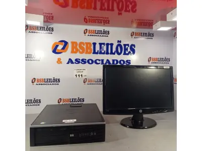 LOTE 111 - 01 CPU COMPAQ 6005, PROCESSADOR PHENON X2, 1TB HD, SEM MEMÓRIA E 01 MONITOR MARCA HP MODELO W2043S-PF. (NO ESTADO, LEILÃO NÃO TEM GARANTIA E NEM DEVOLUÇÃO, SUJEITO A POSSÍVEIS AVARIAS VISÍVEIS/OCULTAS E/OU AUSÊNCIA DE COMPONENTES).