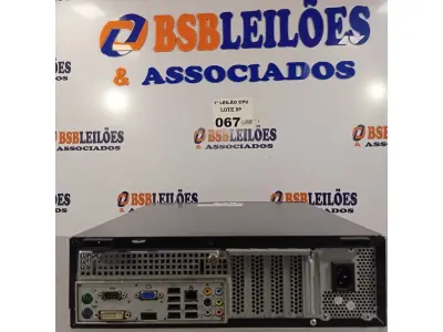 LOTE 067 - 01 CPU ITAUTEC INFOWAY SM 3330, PROCESSADOR PHENON X2, HD 500GB, MEMÓRIA 2GB DDR3. (NO ESTADO, LEILÃO NÃO TEM GARANTIA E NEM DEVOLUÇÃO, SUJEITO A POSSÍVEIS AVARIAS VISÍVEIS/OCULTAS E/OU AUSÊNCIA DE COMPONENTES).