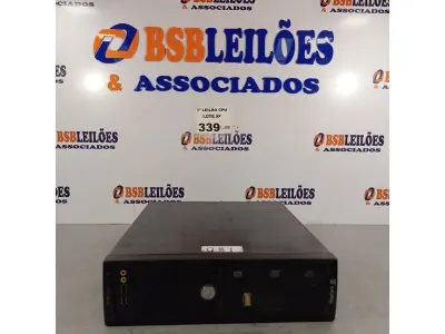 LOTE 339 - 01 CPU ITAUTEC INFOWAY SM 3330, PROCESSADOR PHENON X2, HD 500GB E MEMÓRIA 2GB DDR3. (NO ESTADO, LEILÃO NÃO TEM GARANTIA E NEM DEVOLUÇÃO, SUJEITO A POSSÍVEIS AVARIAS VISÍVEIS/OCULTAS E/OU AUSÊNCIA DE COMPONENTES).