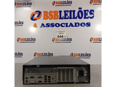 LOTE 244 - 01 CPU ITAUTEC INFOWAY SM 3330, PROCESSADOR PHENON X2, HD 500GB E MEMÓRIA 2GB DDR3. (NO ESTADO, LEILÃO NÃO TEM GARANTIA E NEM DEVOLUÇÃO, SUJEITO A POSSÍVEIS AVARIAS VISÍVEIS/OCULTAS E/OU AUSÊNCIA DE COMPONENTES).