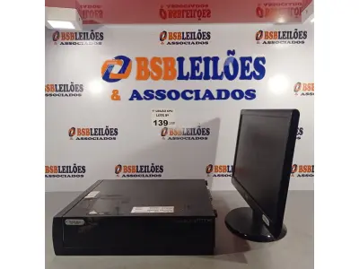 LOTE 139 - 01 CPU ITAUTEC INFOWAY SM 3330, PROCESSADOR PHENON X2, HD 500GB, MEMÓRIA 2GB DDR3 E 01 MONITOR MARCA AOC MODELO E 950S WDA.  (NO ESTADO, LEILÃO NÃO TEM GARANTIA E NEM DEVOLUÇÃO, SUJEITO A POSSÍVEIS AVARIAS VISÍVEIS/OCULTAS E/OU AUSÊNCIA DE COMPONENTES).