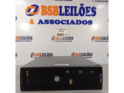 LOTE 041 - 01 CPU ITAUTEC INFOWAY SM 3330, PROCESSADOR PHENON X2, HD 500GB, MEMÓRIA 2GB DDR3. (NO ESTADO, LEILÃO NÃO TEM GARANTIA E NEM DEVOLUÇÃO, SUJEITO A POSSÍVEIS AVARIAS VISÍVEIS/OCULTAS E/OU AUSÊNCIA DE COMPONENTES).