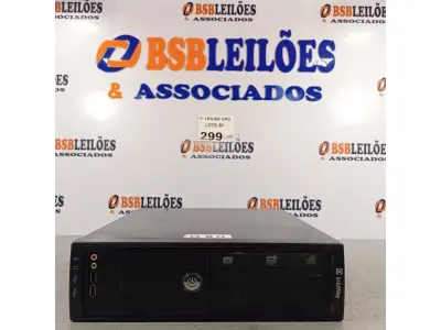 LOTE 299 - 01 CPU ITAUTEC INFOWAY SM 3330, PROCESSADOR PHENON X2, HD 500GB E MEMÓRIA 2GB DDR3. (NO ESTADO, LEILÃO NÃO TEM GARANTIA E NEM DEVOLUÇÃO, SUJEITO A POSSÍVEIS AVARIAS VISÍVEIS/OCULTAS E/OU AUSÊNCIA DE COMPONENTES).