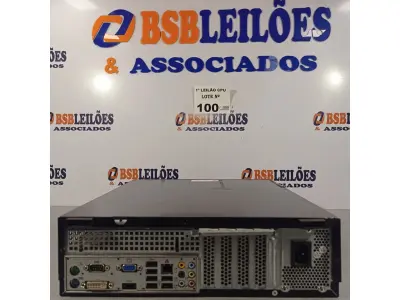 LOTE 100 - 01 CPU ITAUTEC INFOWAY SM 3330, PROCESSADOR PHENON X2, HD 500GB, MEMÓRIA 2GB DDR3. (NO ESTADO, LEILÃO NÃO TEM GARANTIA E NEM DEVOLUÇÃO, SUJEITO A POSSÍVEIS AVARIAS VISÍVEIS/OCULTAS E/OU AUSÊNCIA DE COMPONENTES).