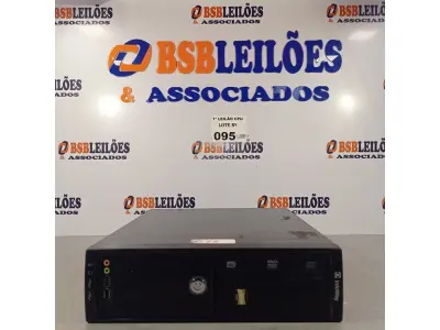 LOTE 095 - 01 CPU ITAUTEC INFOWAY SM 3330, PROCESSADOR PHENON X2, HD 500GB, MEMÓRIA 2GB DDR3. (NO ESTADO, LEILÃO NÃO TEM GARANTIA E NEM DEVOLUÇÃO, SUJEITO A POSSÍVEIS AVARIAS VISÍVEIS/OCULTAS E/OU AUSÊNCIA DE COMPONENTES).
