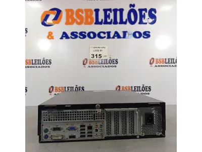 LOTE 315 - 01 CPU ITAUTEC INFOWAY SM 3330, PROCESSADOR PHENON X2, HD 500GB E MEMÓRIA 2GB DDR3. (NO ESTADO, LEILÃO NÃO TEM GARANTIA E NEM DEVOLUÇÃO, SUJEITO A POSSÍVEIS AVARIAS VISÍVEIS/OCULTAS E/OU AUSÊNCIA DE COMPONENTES).