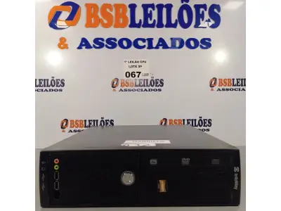 LOTE 067 - 01 CPU ITAUTEC INFOWAY SM 3330, PROCESSADOR PHENON X2, HD 500GB, MEMÓRIA 2GB DDR3. (NO ESTADO, LEILÃO NÃO TEM GARANTIA E NEM DEVOLUÇÃO, SUJEITO A POSSÍVEIS AVARIAS VISÍVEIS/OCULTAS E/OU AUSÊNCIA DE COMPONENTES).