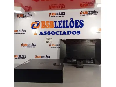 LOTE 223 - 01 CPU HP COMPAQ 6005, PROCESSADOR PHENON X2, HD 1 TB E MEMORIA 2GB E 01 MONITOR COMPAQ MODELO WJ 674 A SEM A BASE. (NO ESTADO, LEILÃO NÃO TEM GARANTIA E NEM DEVOLUÇÃO, SUJEITO A POSSÍVEIS AVARIAS VISÍVEIS/OCULTAS E/OU AUSÊNCIA DE COMPONENTES).