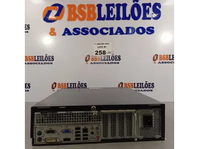 LOTE 258 - 01 CPU ITAUTEC INFOWAY SM 3330, PROCESSADOR PHENON X2, HD 500GB E MEMÓRIA 2GB DDR3. (NO ESTADO, LEILÃO NÃO TEM GARANTIA E NEM DEVOLUÇÃO, SUJEITO A POSSÍVEIS AVARIAS VISÍVEIS/OCULTAS E/OU AUSÊNCIA DE COMPONENTES).
