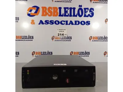 LOTE 214 - 01 CPU ITAUTEC INFOWAY SM 3330, PROCESSADOR PHENON X2, HD 500GB E MEMÓRIA 2GB DDR3. (NO ESTADO, LEILÃO NÃO TEM GARANTIA E NEM DEVOLUÇÃO, SUJEITO A POSSÍVEIS AVARIAS VISÍVEIS/OCULTAS E/OU AUSÊNCIA DE COMPONENTES).
