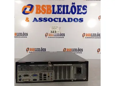 LOTE 323 - 01 CPU ITAUTEC INFOWAY SM 3330, PROCESSADOR PHENON X2, HD 500GB E MEMÓRIA 2GB DDR3. (NO ESTADO, LEILÃO NÃO TEM GARANTIA E NEM DEVOLUÇÃO, SUJEITO A POSSÍVEIS AVARIAS VISÍVEIS/OCULTAS E/OU AUSÊNCIA DE COMPONENTES).
