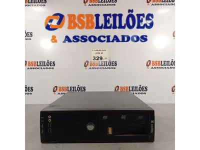 LOTE 329 - 01 CPU ITAUTEC INFOWAY SM 3330, PROCESSADOR PHENON X2, HD 500GB E MEMÓRIA 2GB DDR3. (NO ESTADO, LEILÃO NÃO TEM GARANTIA E NEM DEVOLUÇÃO, SUJEITO A POSSÍVEIS AVARIAS VISÍVEIS/OCULTAS E/OU AUSÊNCIA DE COMPONENTES).