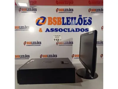 LOTE 112 - 01 CPU HP COMPAQ 6005, PROCESSADOR PHENON X2, 250 GB HD, SEM MEMÓRIA E 01 MONITOR MARCA AOC MODELO E950S WDA. (NO ESTADO, LEILÃO NÃO TEM GARANTIA E NEM DEVOLUÇÃO, SUJEITO A POSSÍVEIS AVARIAS VISÍVEIS/OCULTAS E/OU AUSÊNCIA DE COMPONENTES).