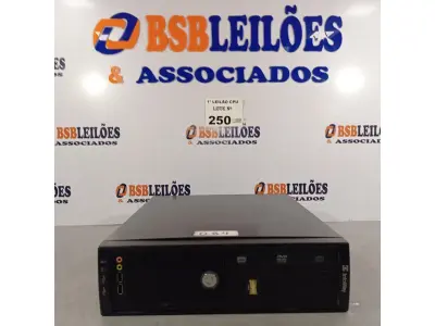 LOTE 250 - 01 CPU ITAUTEC INFOWAY SM 3330, PROCESSADOR PHENON X2, HD 500GB E MEMÓRIA 2GB DDR3. (NO ESTADO, LEILÃO NÃO TEM GARANTIA E NEM DEVOLUÇÃO, SUJEITO A POSSÍVEIS AVARIAS VISÍVEIS/OCULTAS E/OU AUSÊNCIA DE COMPONENTES).