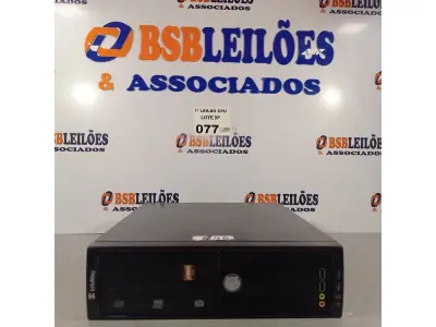 LOTE 077 - 01 CPU ITAUTEC INFOWAY SM 3330, PROCESSADOR PHENON X2, HD 500GB, MEMÓRIA 2GB DDR3. (NO ESTADO, LEILÃO NÃO TEM GARANTIA E NEM DEVOLUÇÃO, SUJEITO A POSSÍVEIS AVARIAS VISÍVEIS/OCULTAS E/OU AUSÊNCIA DE COMPONENTES).