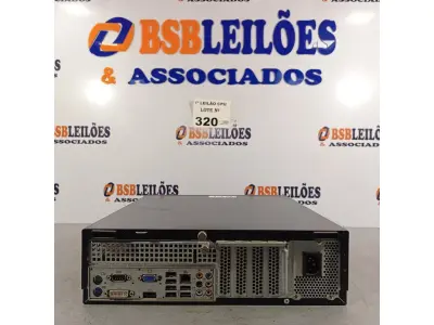 LOTE 320 - 01 CPU ITAUTEC INFOWAY SM 3330, PROCESSADOR PHENON X2, HD 500GB E MEMÓRIA 2GB DDR3. (NO ESTADO, LEILÃO NÃO TEM GARANTIA E NEM DEVOLUÇÃO, SUJEITO A POSSÍVEIS AVARIAS VISÍVEIS/OCULTAS E/OU AUSÊNCIA DE COMPONENTES).