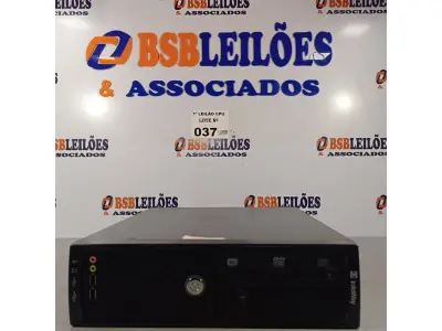 LOTE 037 - 01 CPU ITAUTEC INFOWAY SM 3330, PROCESSADOR PHENON X2, HD 500GB, MEMÓRIA 2GB DDR3. (NO ESTADO, LEILÃO NÃO TEM GARANTIA E NEM DEVOLUÇÃO, SUJEITO A POSSÍVEIS AVARIAS VISÍVEIS/OCULTAS E/OU AUSÊNCIA DE COMPONENTES).