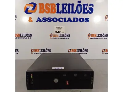 LOTE 340 - 01 CPU ITAUTEC INFOWAY SM 3330, PROCESSADOR PHENON X2, HD 500GB E MEMÓRIA 2GB DDR3. (NO ESTADO, LEILÃO NÃO TEM GARANTIA E NEM DEVOLUÇÃO, SUJEITO A POSSÍVEIS AVARIAS VISÍVEIS/OCULTAS E/OU AUSÊNCIA DE COMPONENTES).