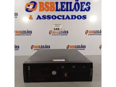 LOTE 349 - 01 CPU ITAUTEC INFOWAY SM 3330, PROCESSADOR PHENON X2, HD 500GB E MEMÓRIA 2GB DDR3. (NO ESTADO, LEILÃO NÃO TEM GARANTIA E NEM DEVOLUÇÃO, SUJEITO A POSSÍVEIS AVARIAS VISÍVEIS/OCULTAS E/OU AUSÊNCIA DE COMPONENTES).