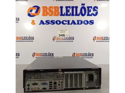 LOTE 346 - 01 CPU ITAUTEC INFOWAY SM 3330, PROCESSADOR PHENON X2, HD 500GB E MEMÓRIA 2GB DDR3. (NO ESTADO, LEILÃO NÃO TEM GARANTIA E NEM DEVOLUÇÃO, SUJEITO A POSSÍVEIS AVARIAS VISÍVEIS/OCULTAS E/OU AUSÊNCIA DE COMPONENTES).